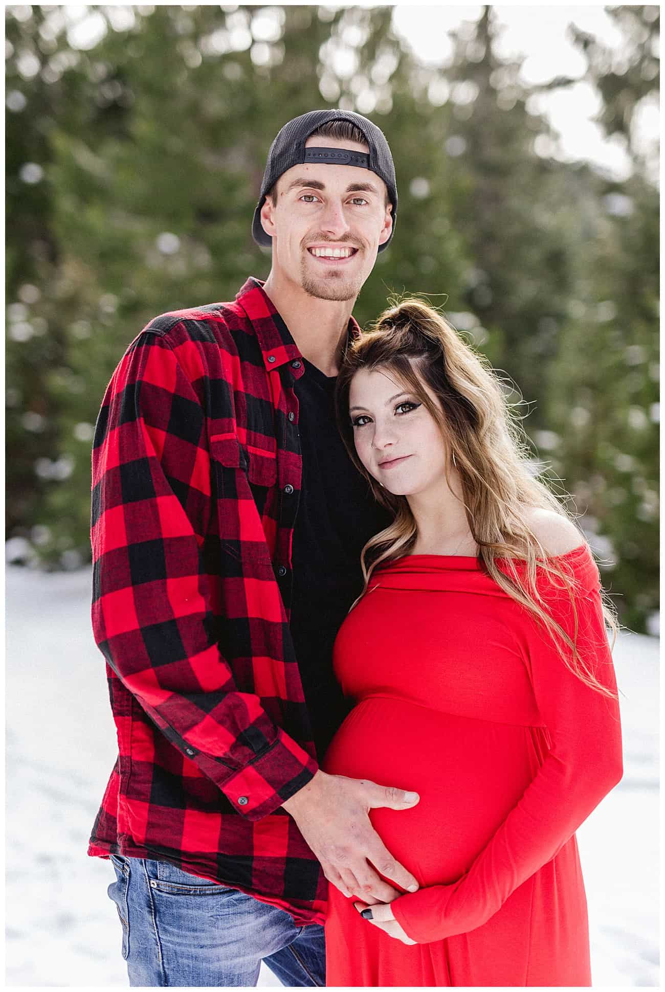 oregon maternity photos